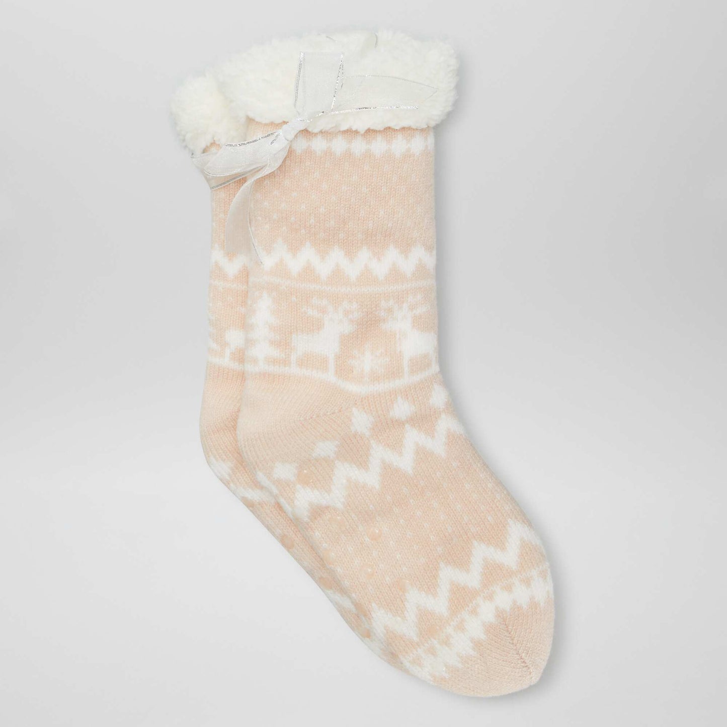 Slip-resistant slipper socks PINK