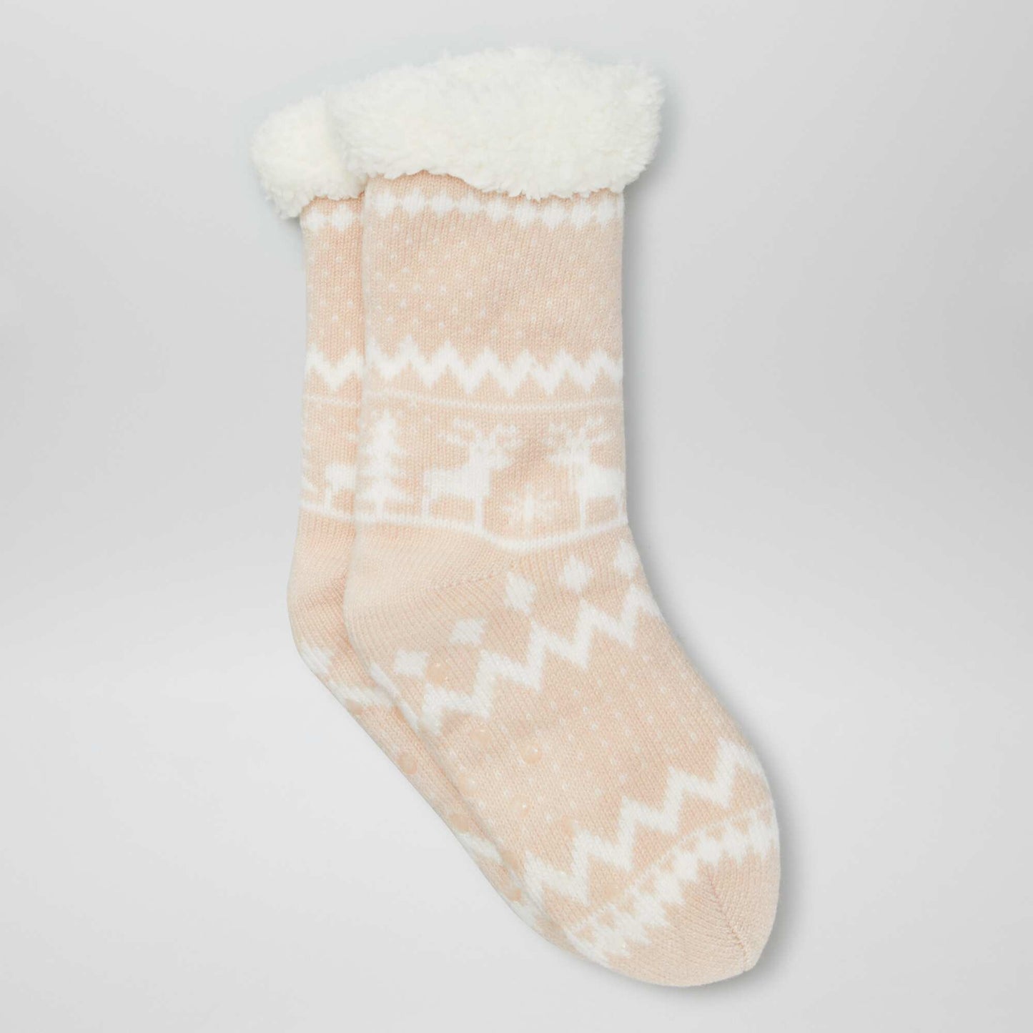 Slip-resistant slipper socks PINK