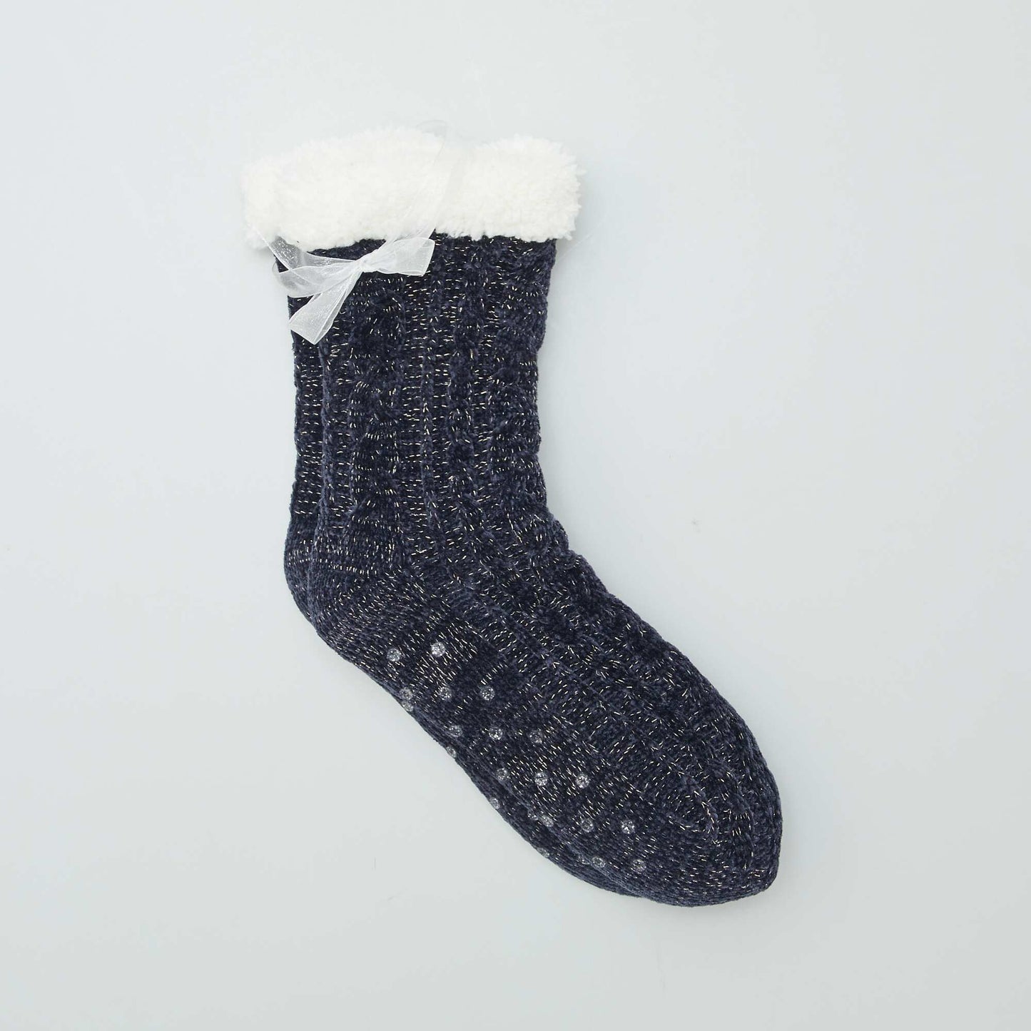 Christmas slip-resistant socks BLUE