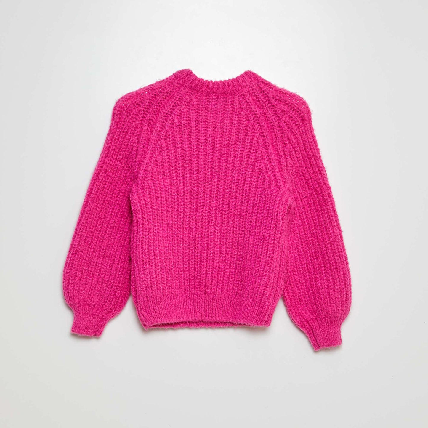 Mouliné knit sweater PINK