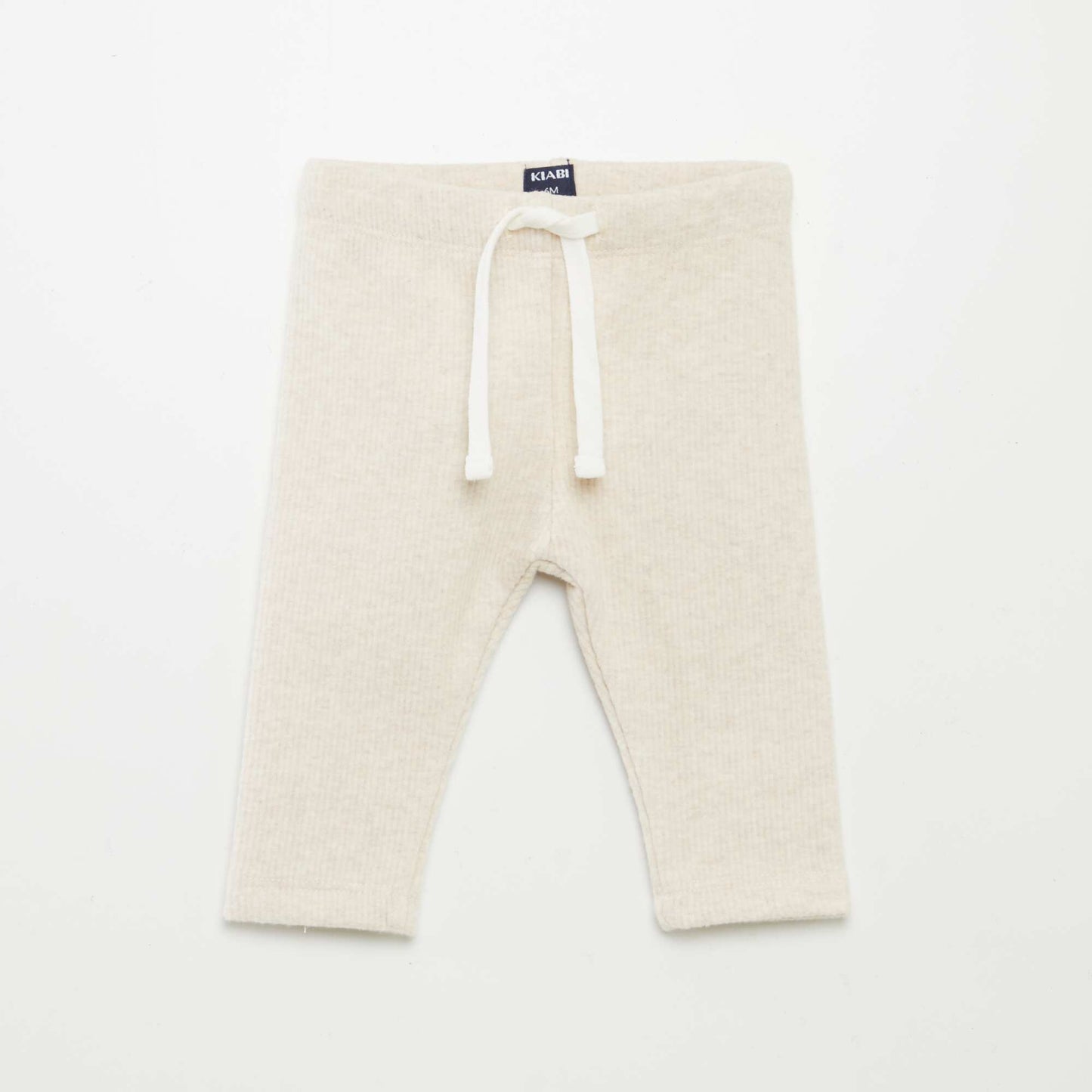 Knitted trousers + socks BEIGE