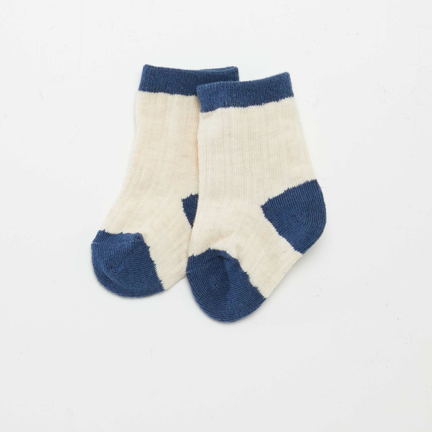 Knitted trousers + socks BLUE