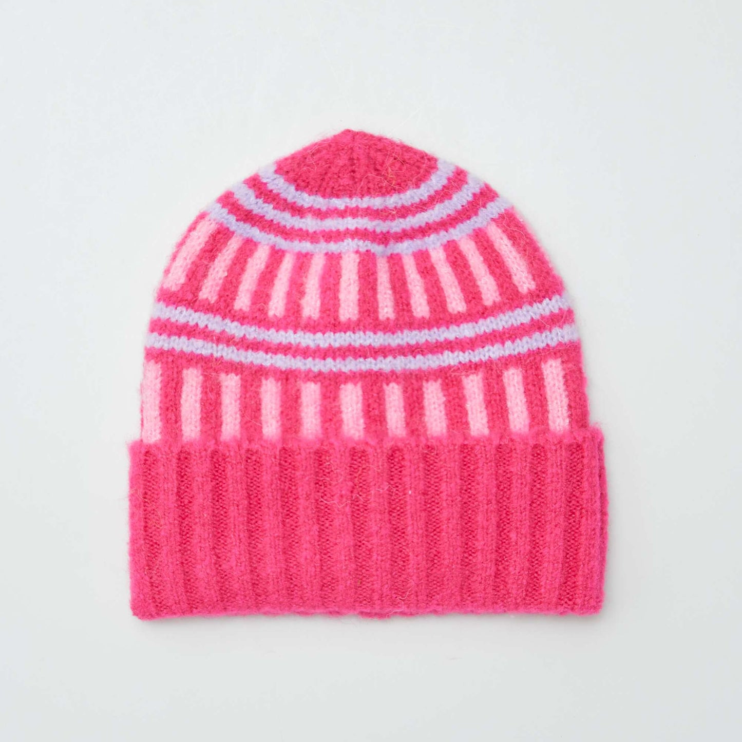 Beanie + scarf set - 2-piece set PINK