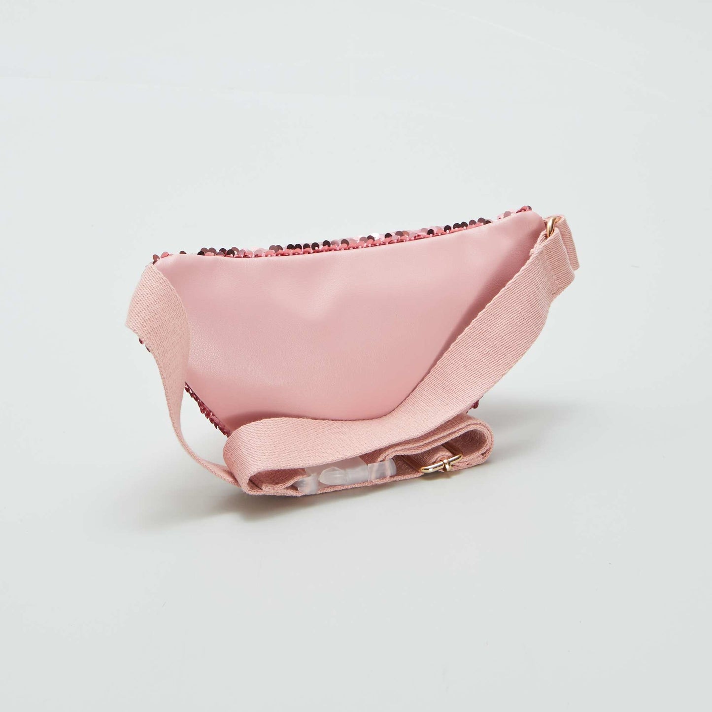 Sequined waist bag PINK