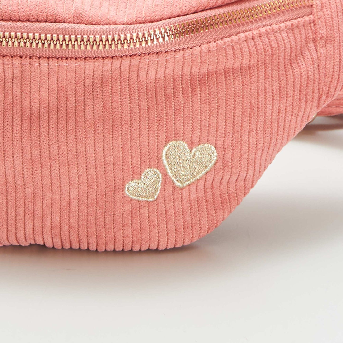 Corduroy waist bag PINK