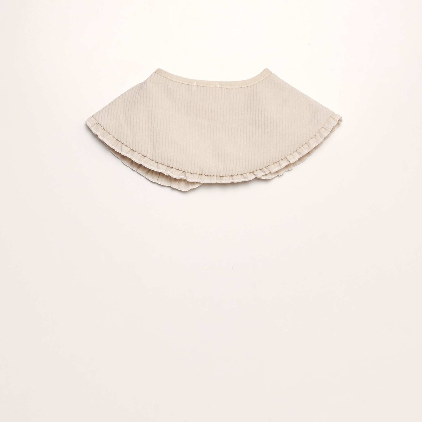 Corduroy collar BEIGE