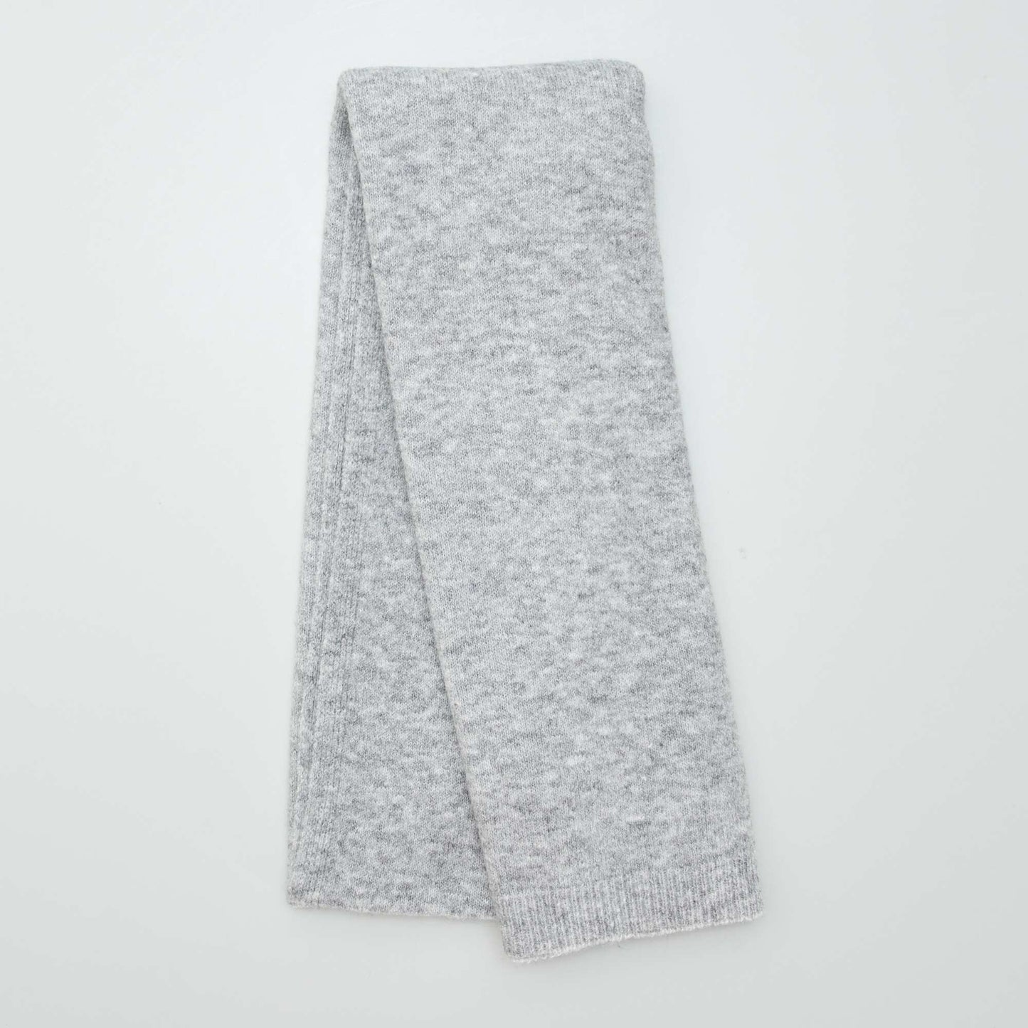 Large knit scarf GREY