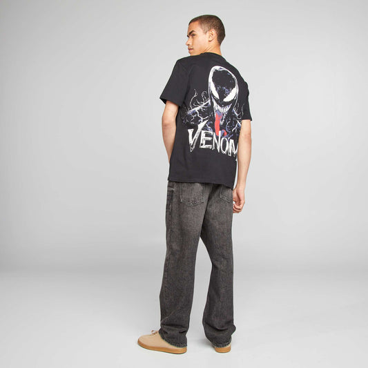 Venom printed T-shirt BLACK