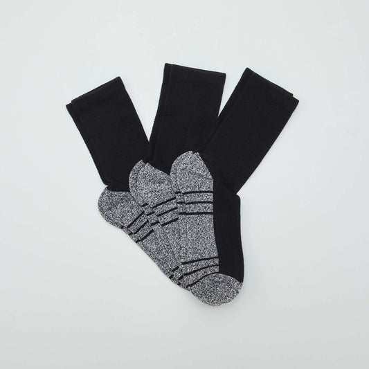 Sports socks BLACK