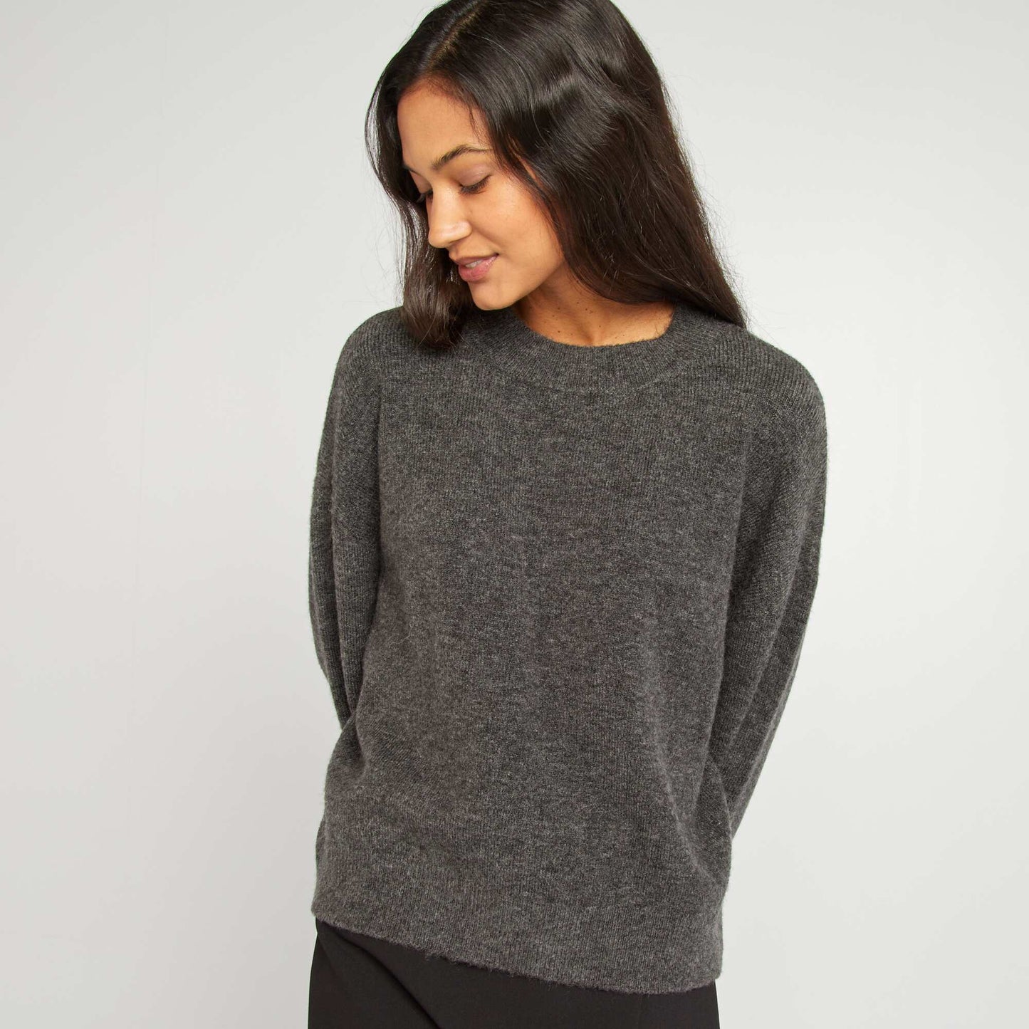 Knit sweater GREY