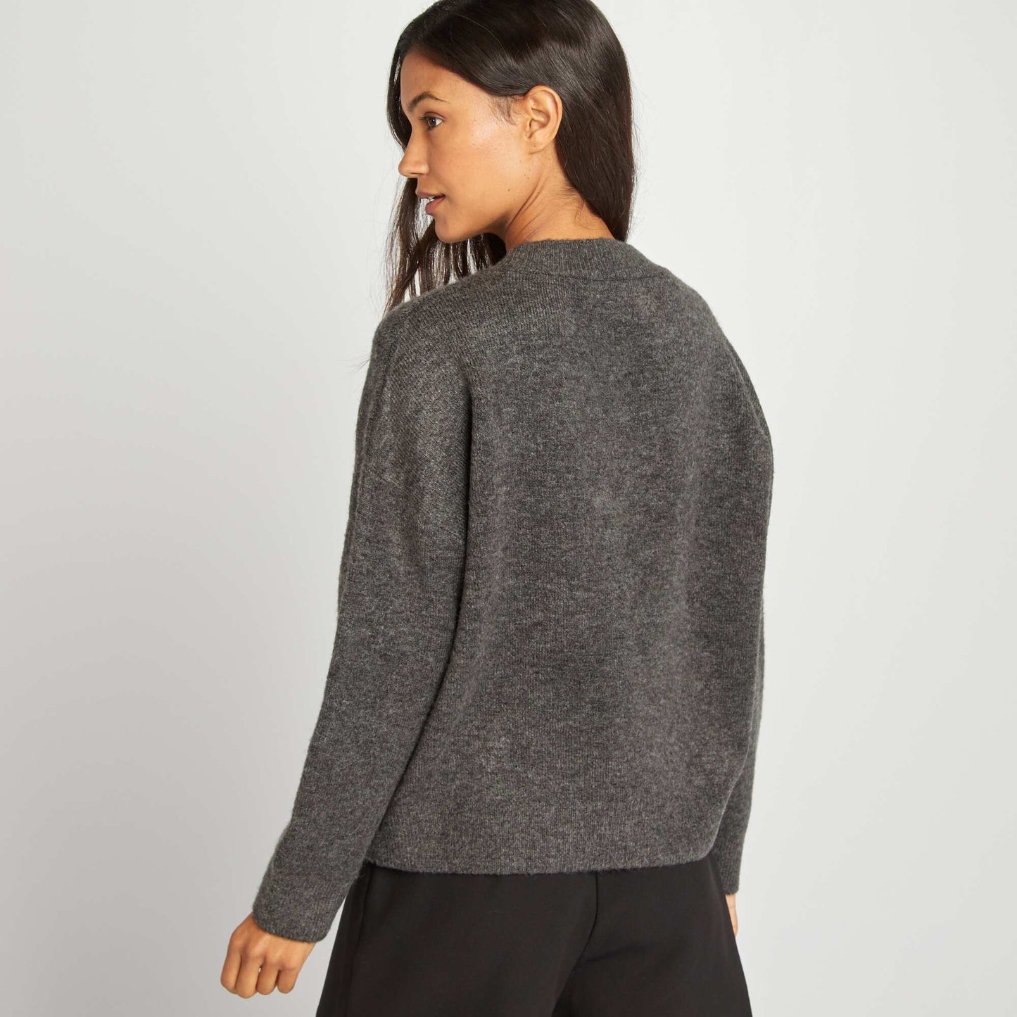 Knit sweater GREY