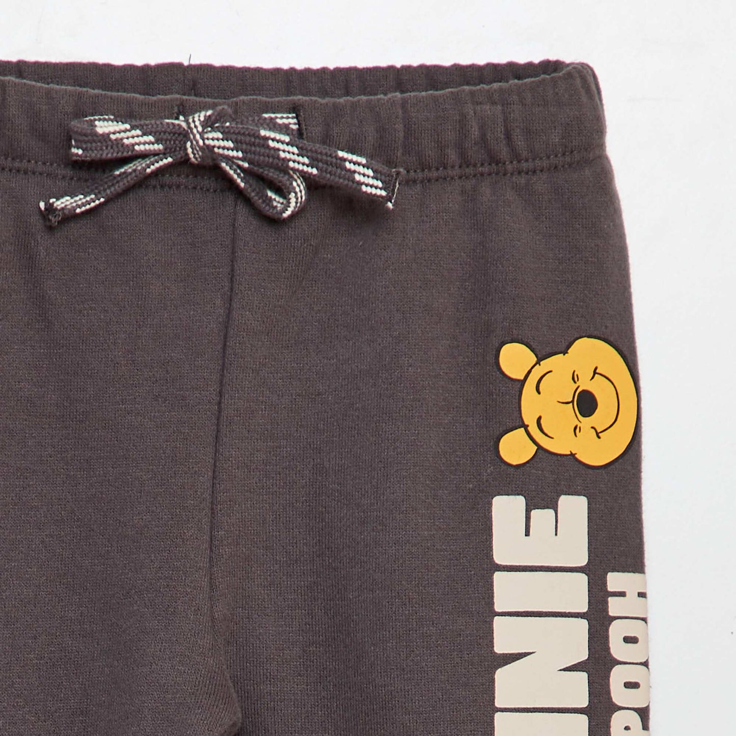 Winnie the Pooh sweatshirt fabric joggers GREY