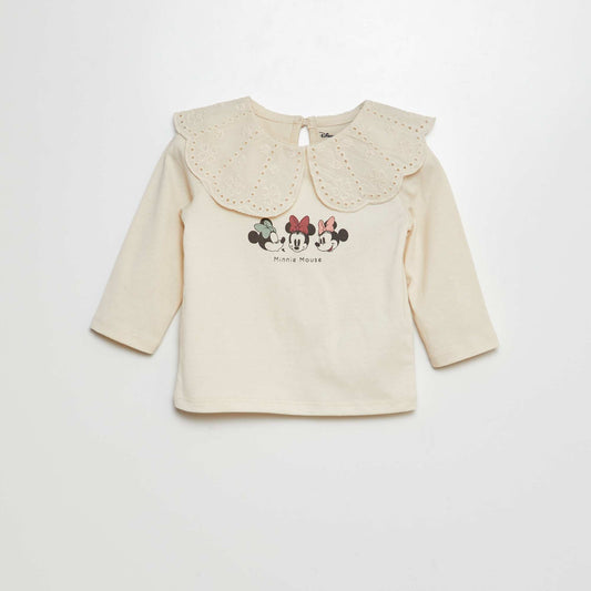 Disney Chip 'n' Dale long-sleeved T-shirt WHITE