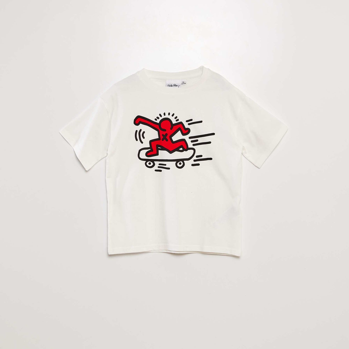 Keith Haring T-shirt - Valentine's Day WHITE