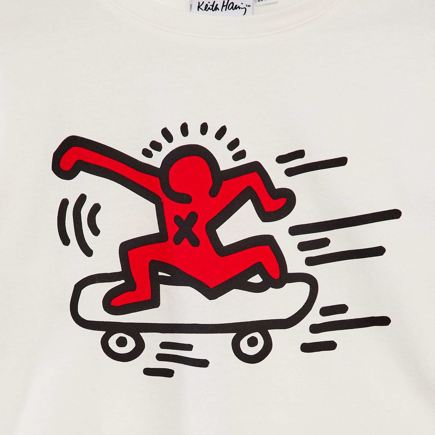 Keith Haring T-shirt - Valentine's Day WHITE