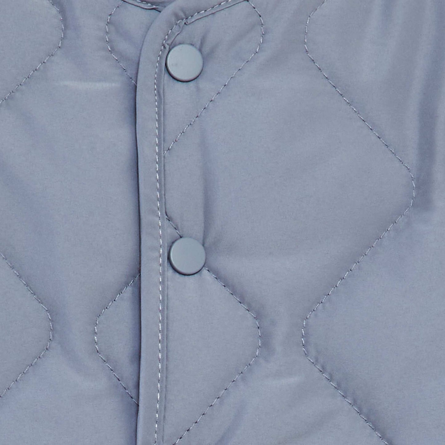 Faux fur-lined bodywarmer BLUE