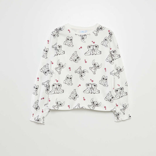 Disney Stitch T-shirt WHITE