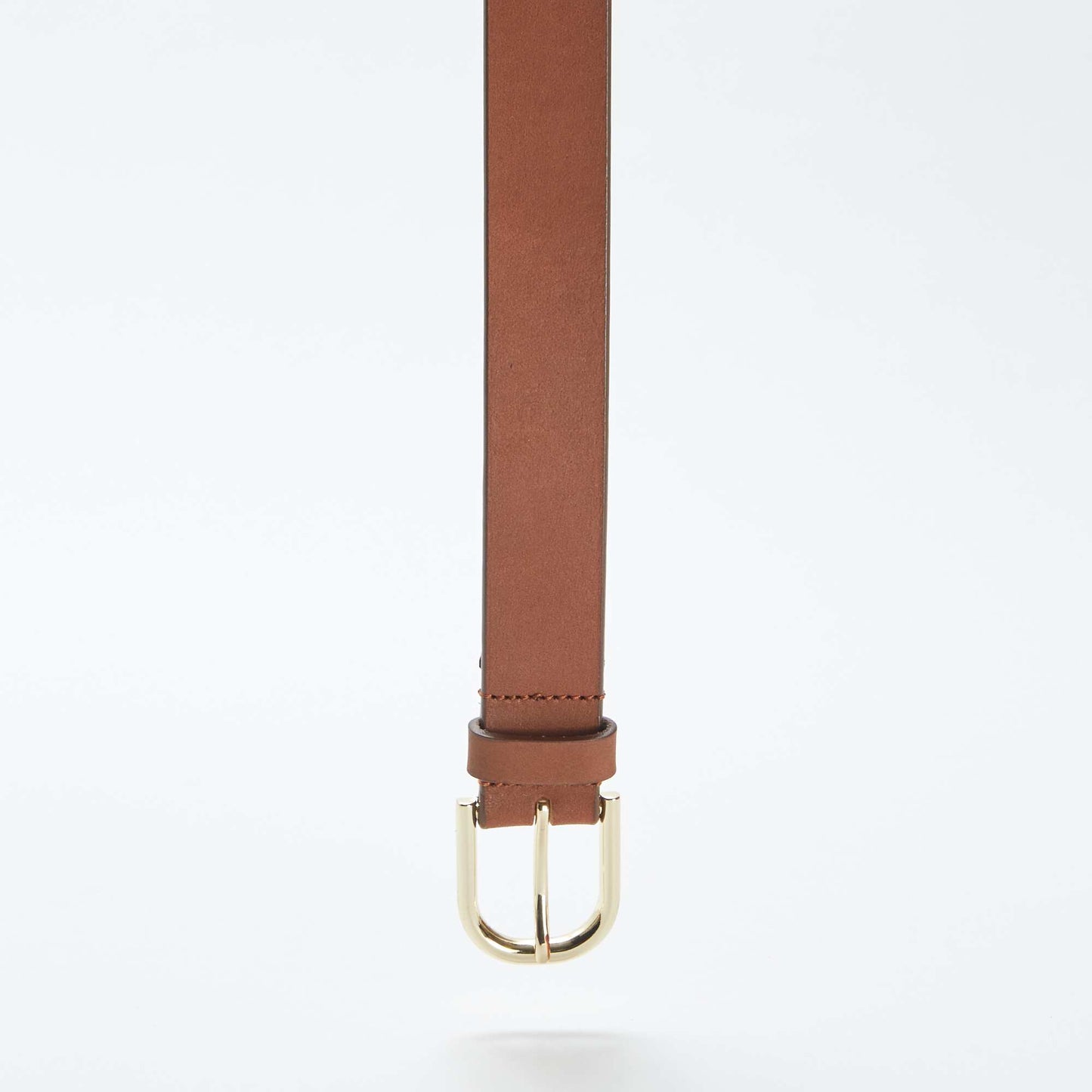 Leather belt BROWN