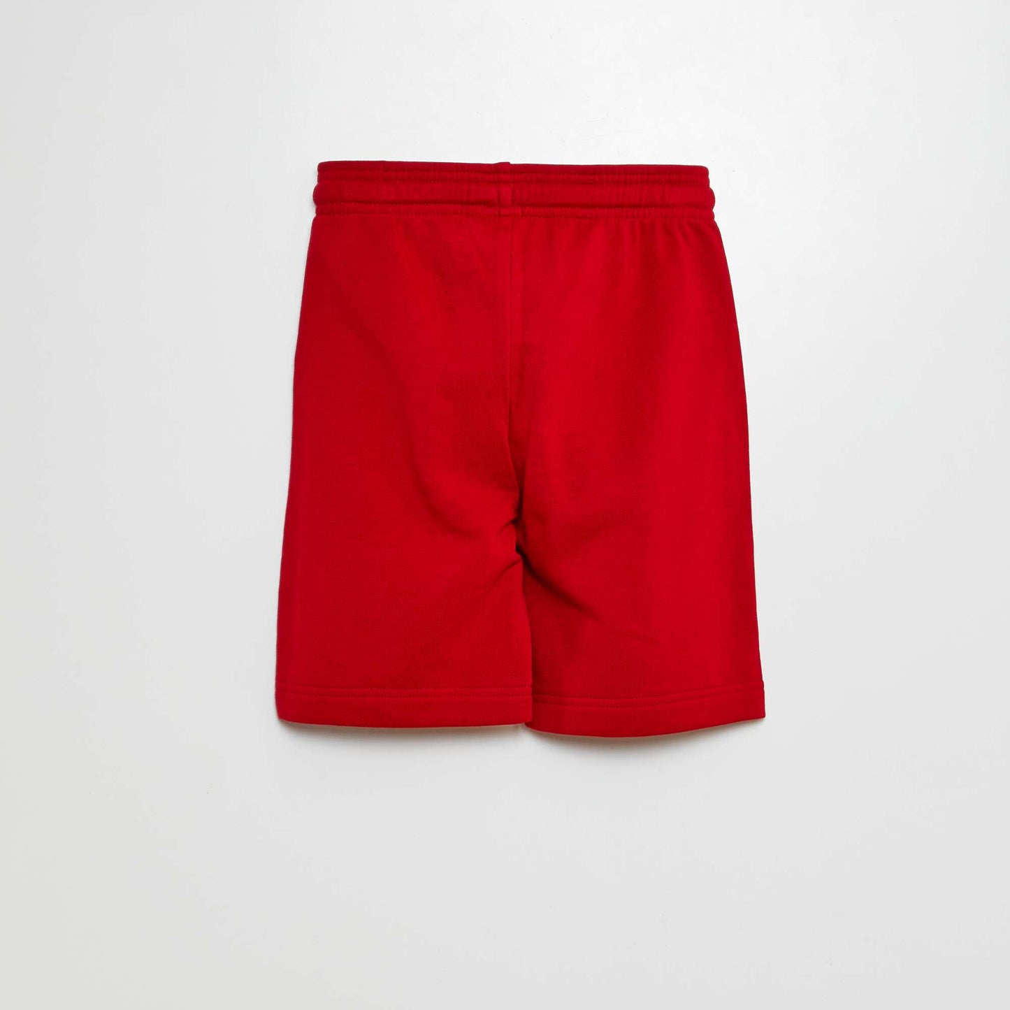 Lightweight sweatshirt fabric shorts RED