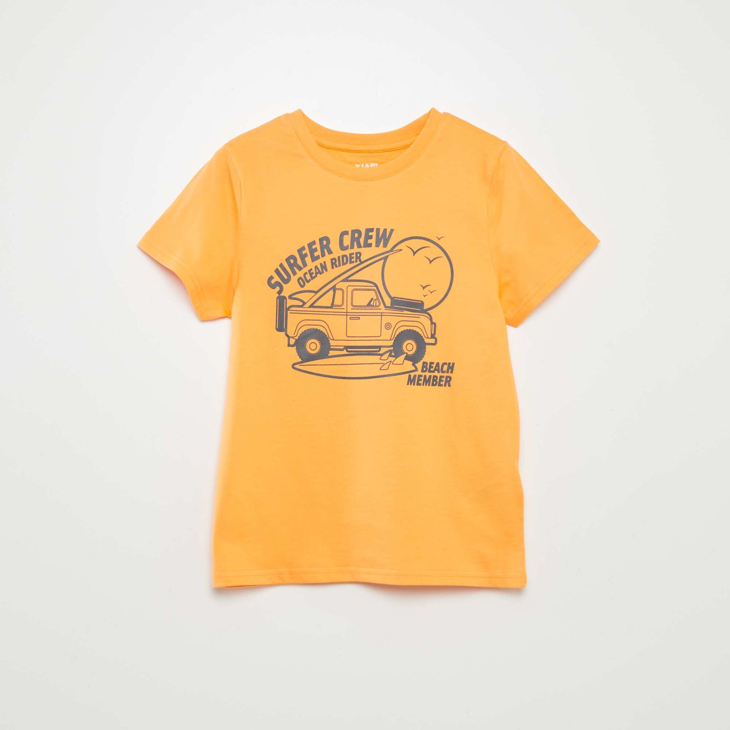 Short pyjama set - 2-piece set ORANGE