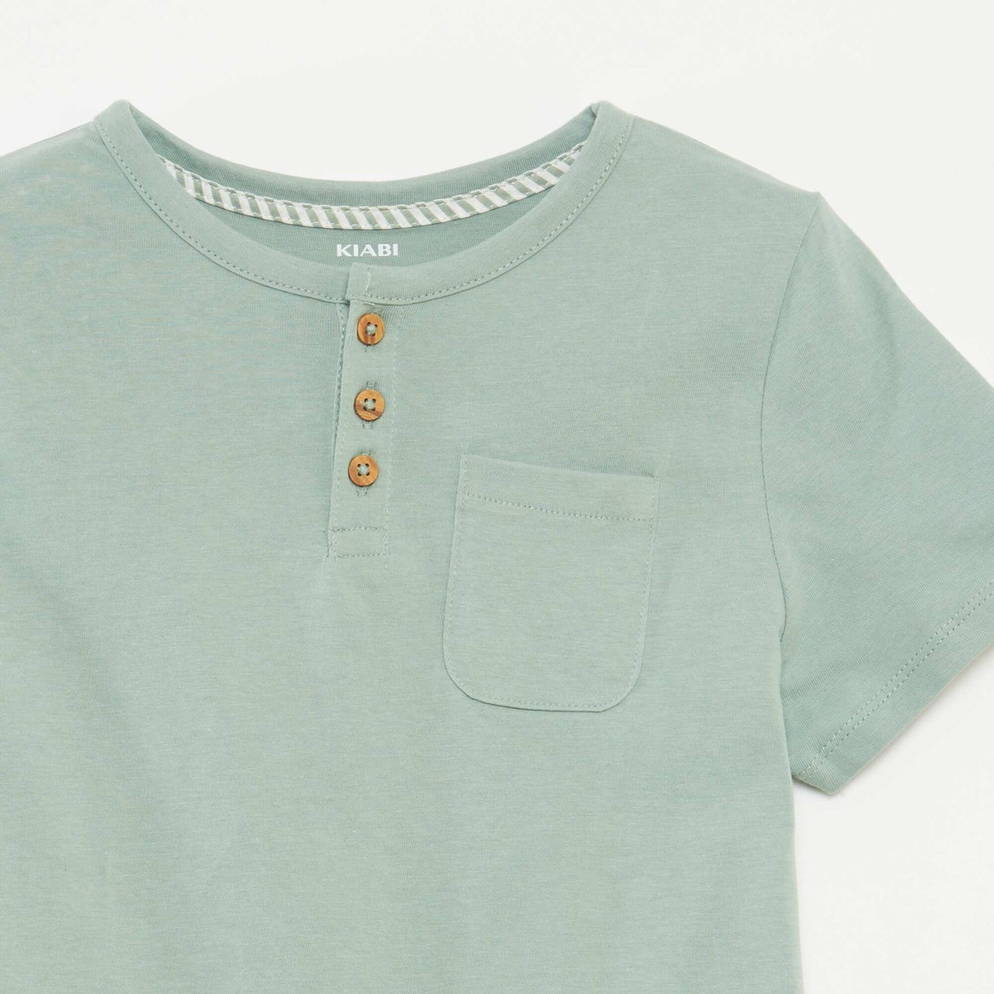 Cotton short pyjama set - 2-piece set GREEN