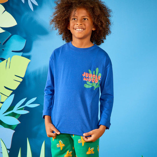 Printed T-shirt - Grafik Edition BLUE