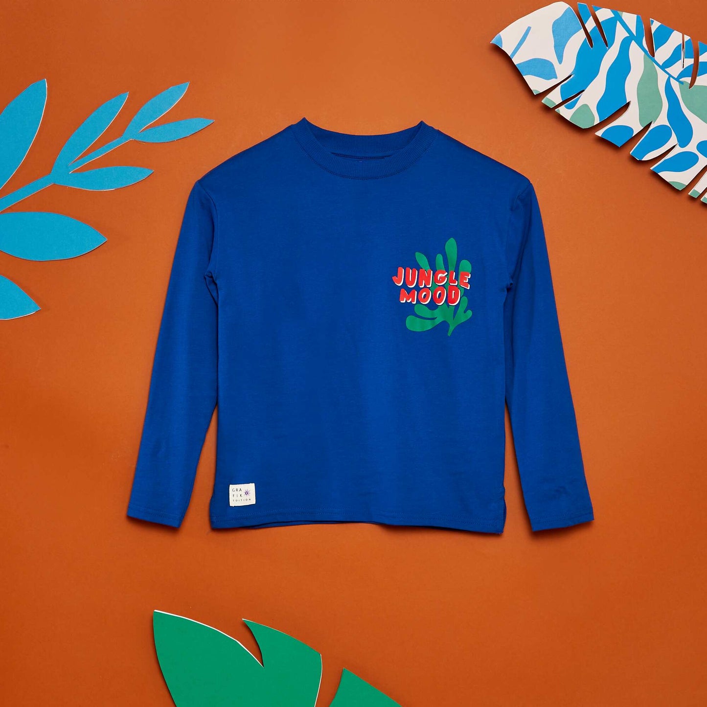 Printed T-shirt - Grafik Edition BLUE