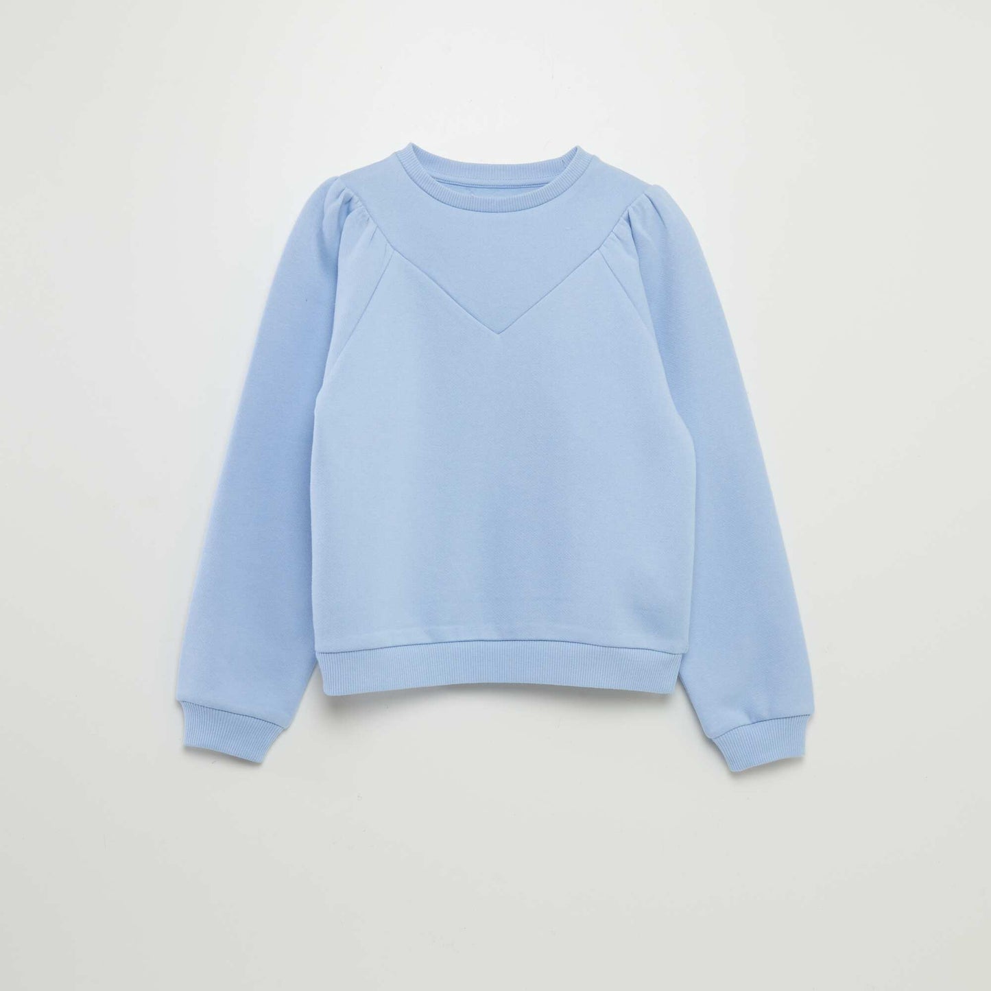 Round-neck sweatshirt BLUE