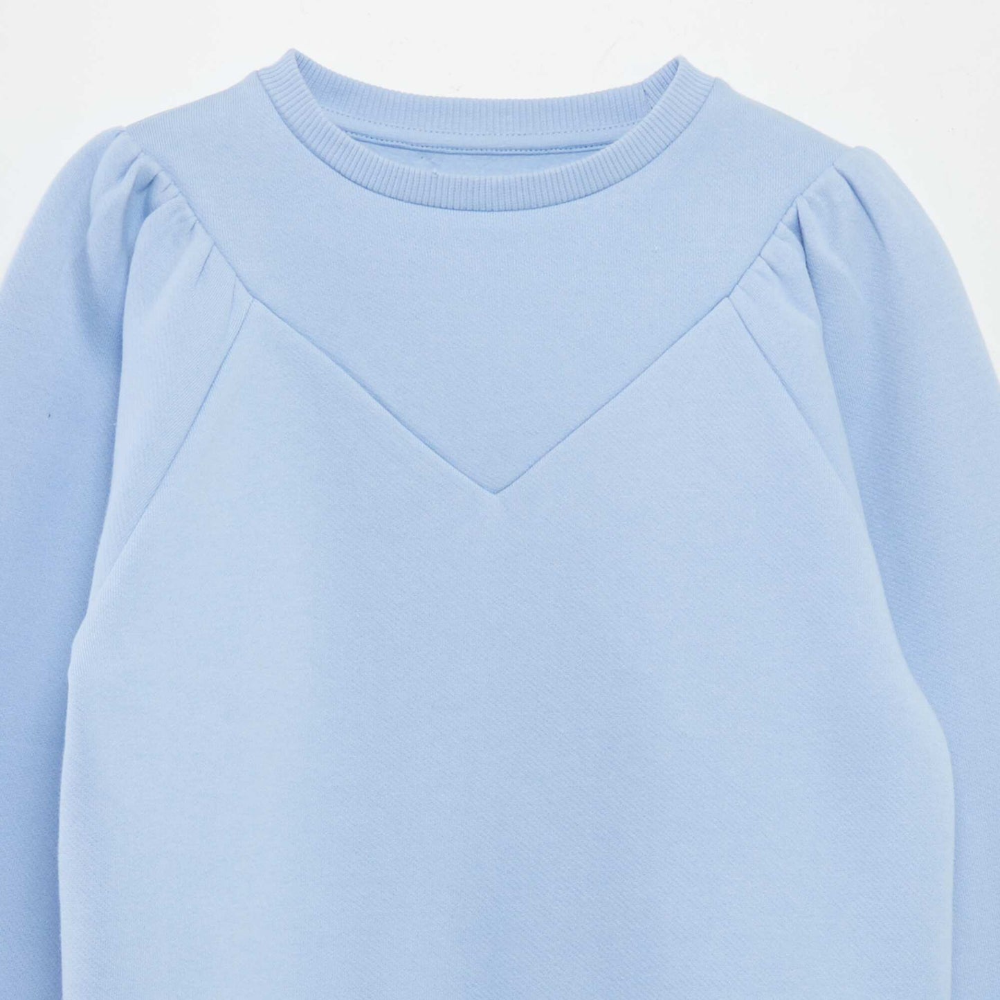 Round-neck sweatshirt BLUE