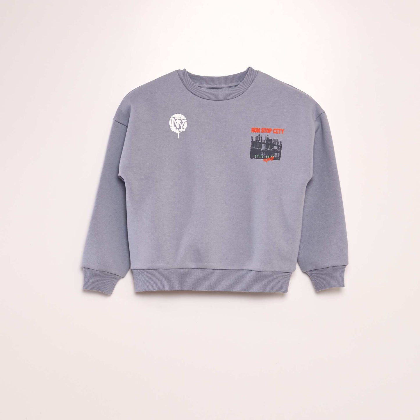 'New York' sweatshirt GREY