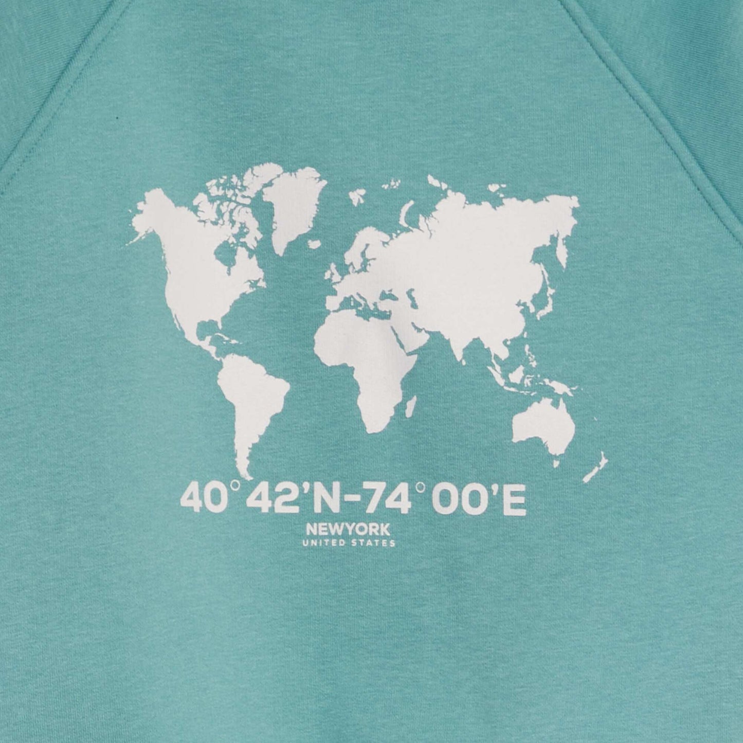 Sweatshirt fabric hoodie GREEN