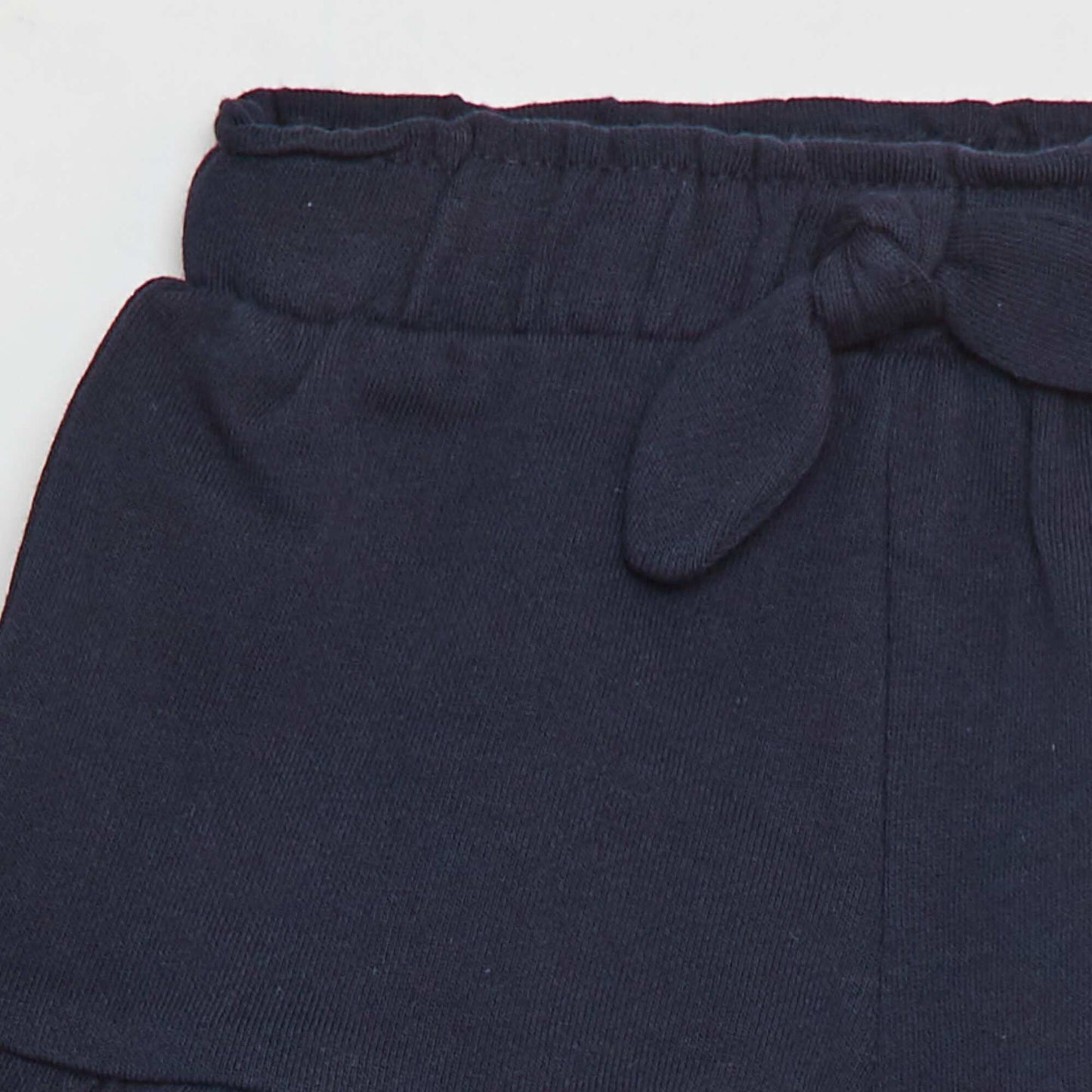 Lightweight sweatshirt fabric shorts BLUE