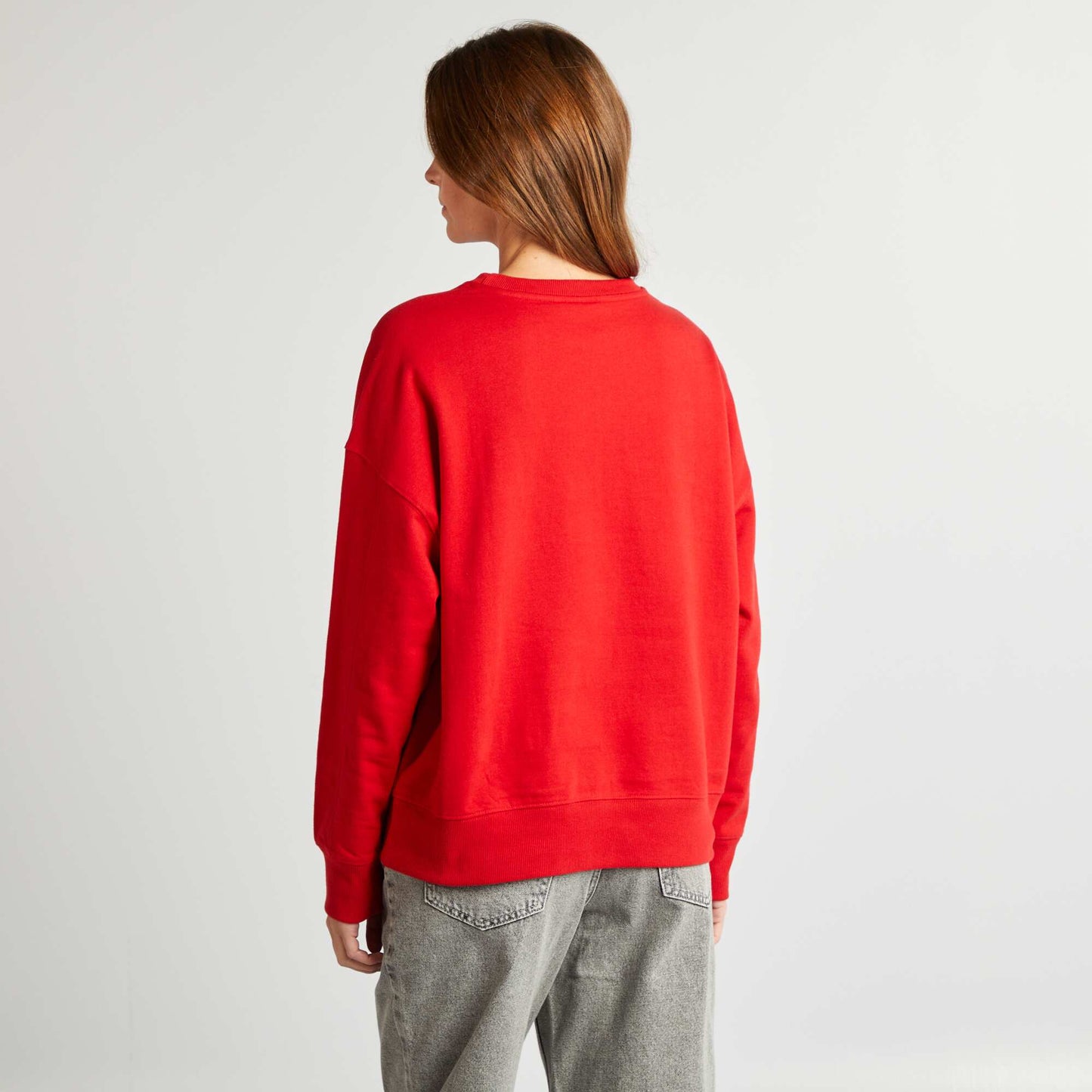 Keith Haring sweatshirt - Valentine's Day RED