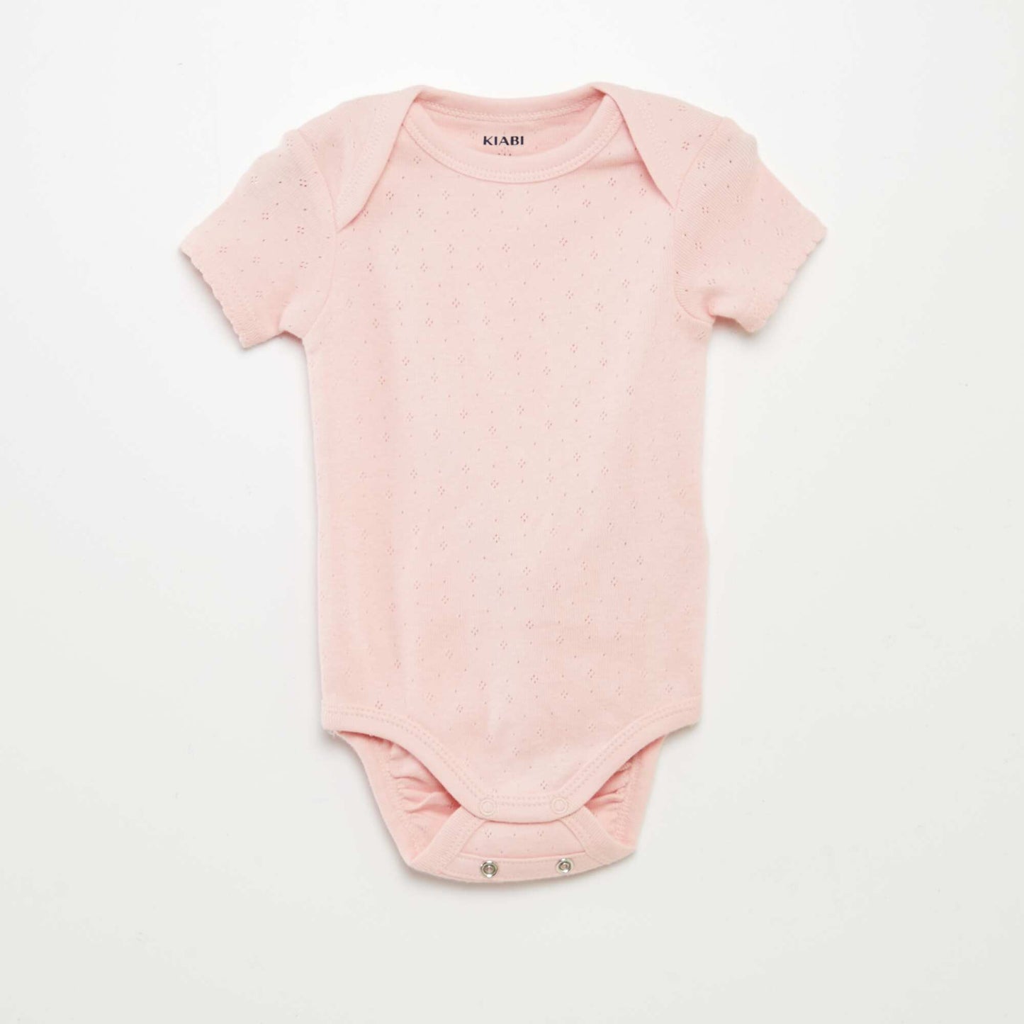 Plain knit bodysuits - Pack of 3 PINK