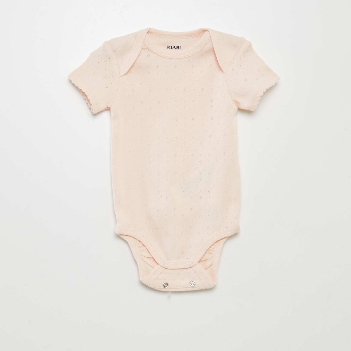 Plain knit bodysuits - Pack of 3 PINK