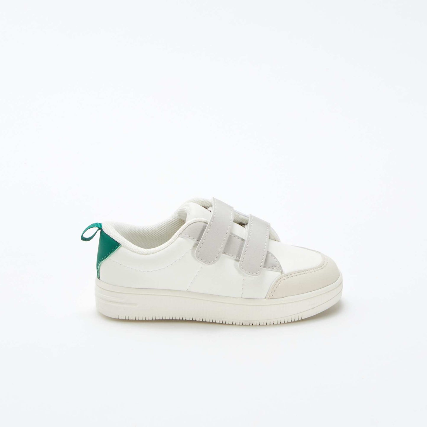 Low-top Velcro trainers WHITE