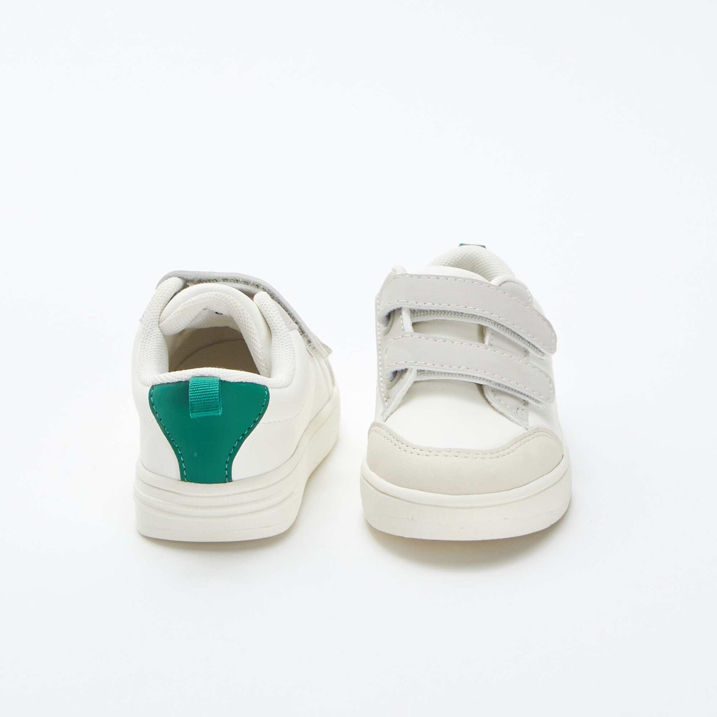 Low-top Velcro trainers WHITE