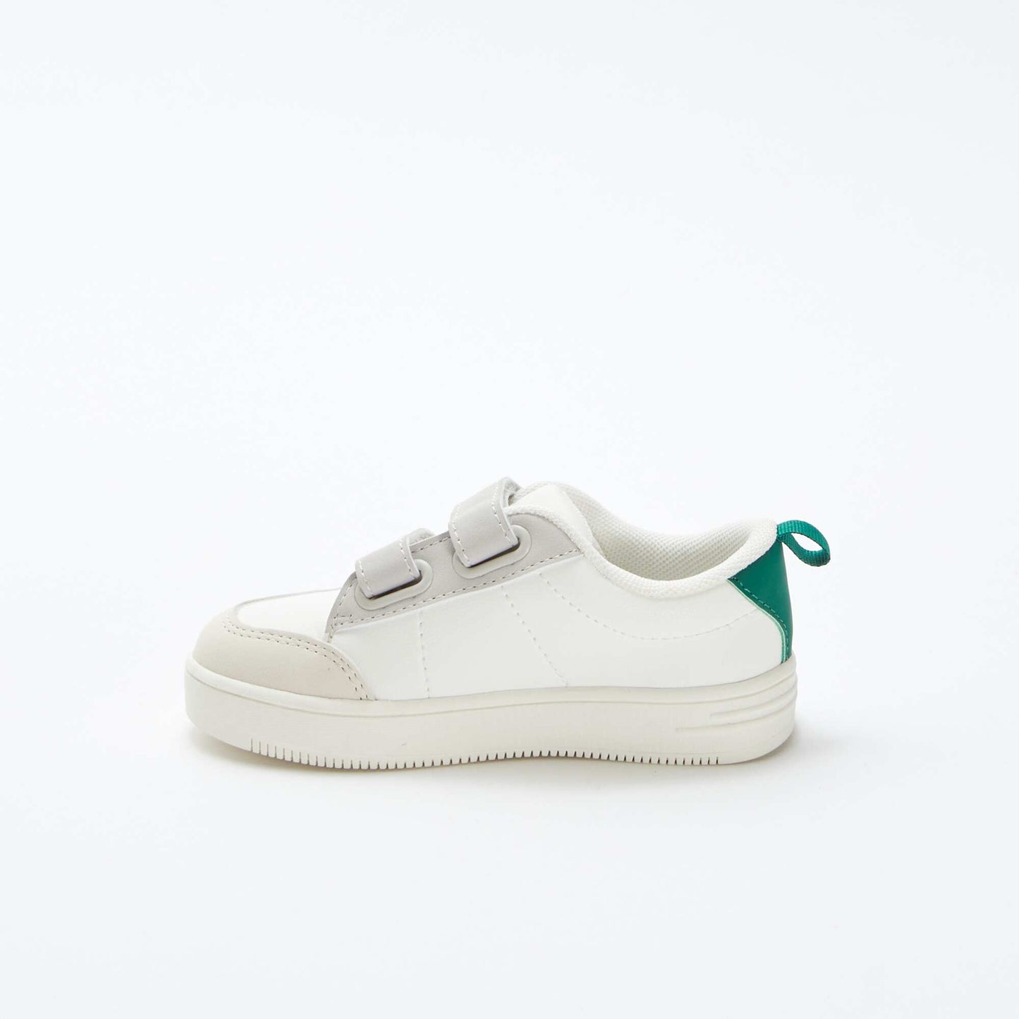 Low-top Velcro trainers WHITE