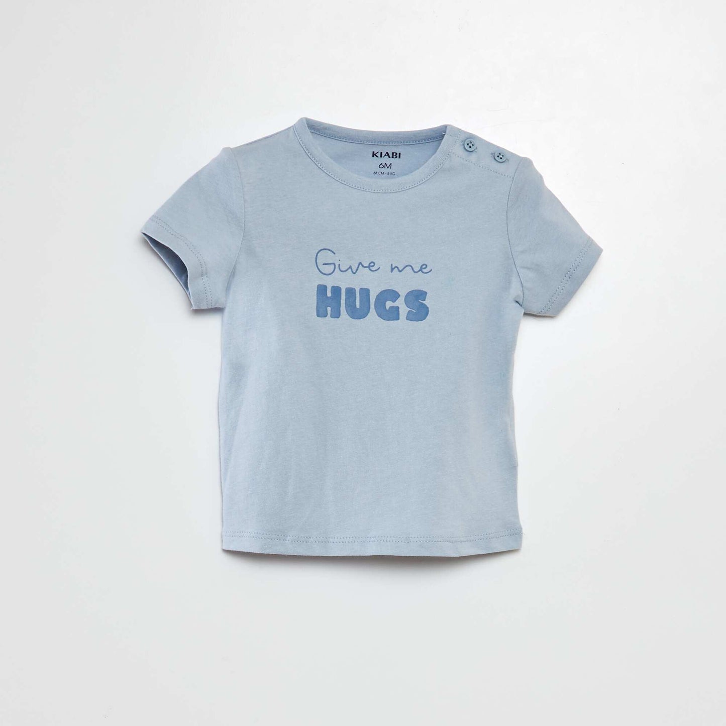 Slogan T-shirt BLUE