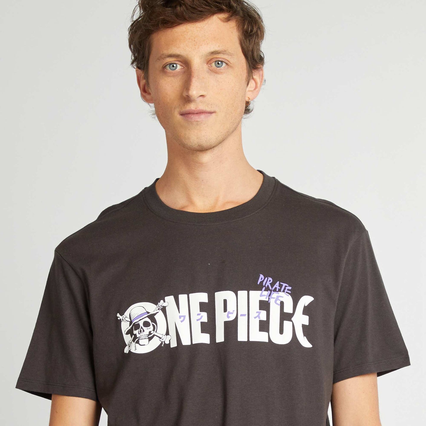 'One Piece' short pyjama set - 2-piece set BLACK