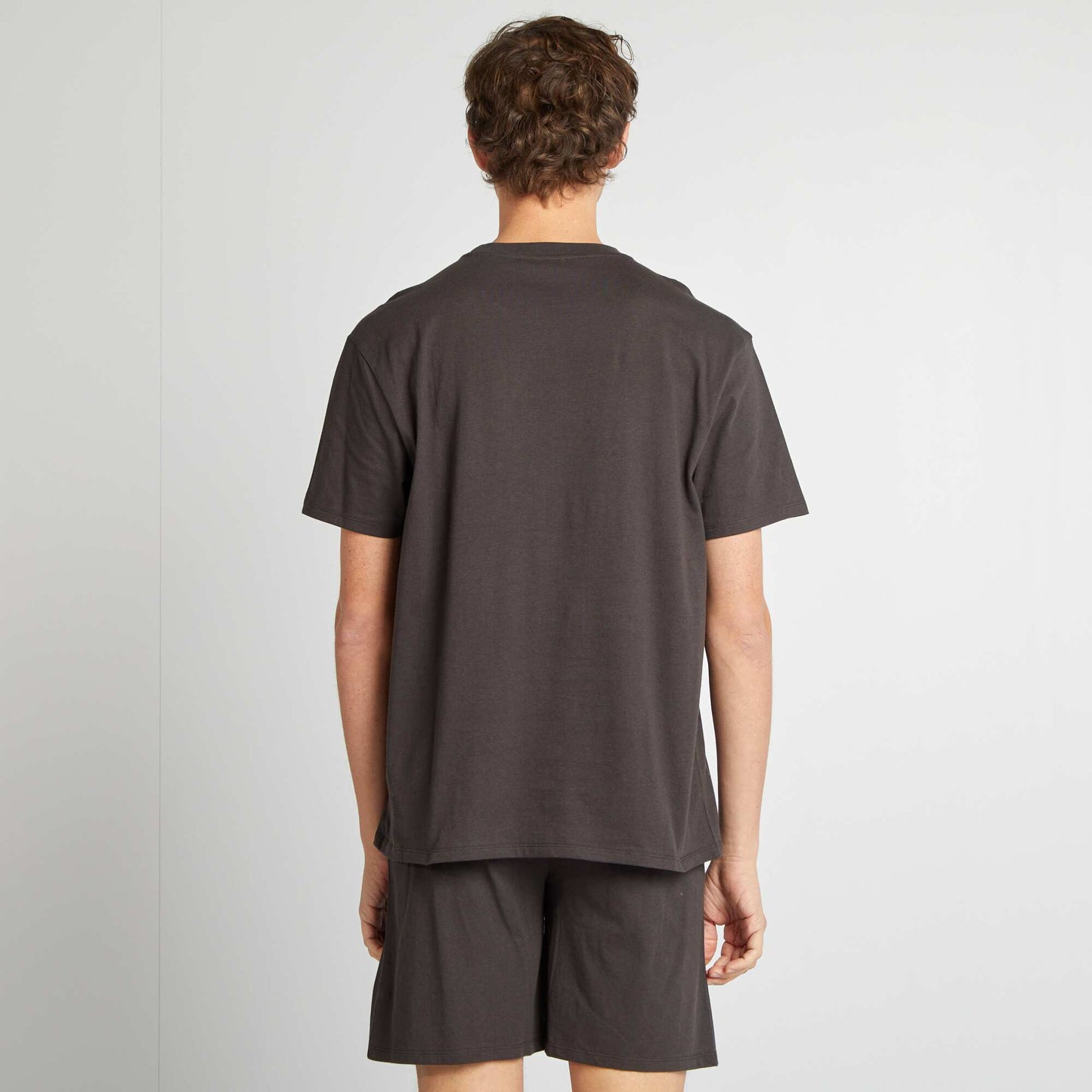 'One Piece' short pyjama set - 2-piece set BLACK