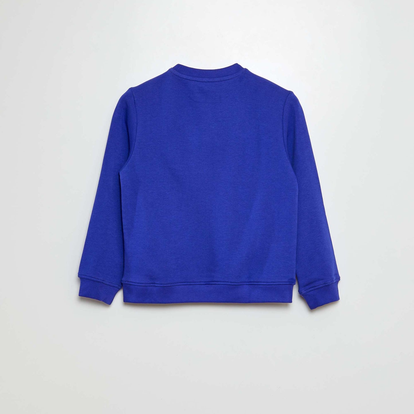 French terry sweatshirt BLUE