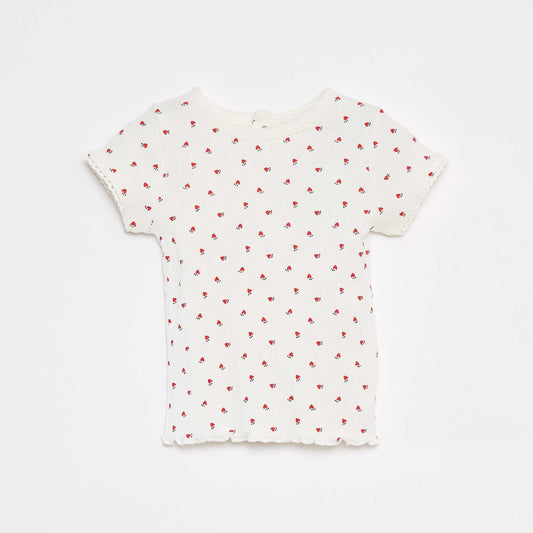 Short-sleeved T-shirt WHITE