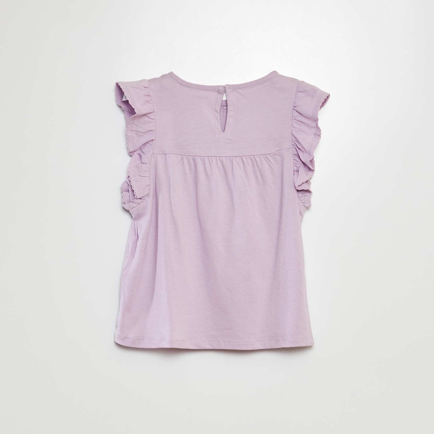 Broderie anglaise T-shirt PURPLE