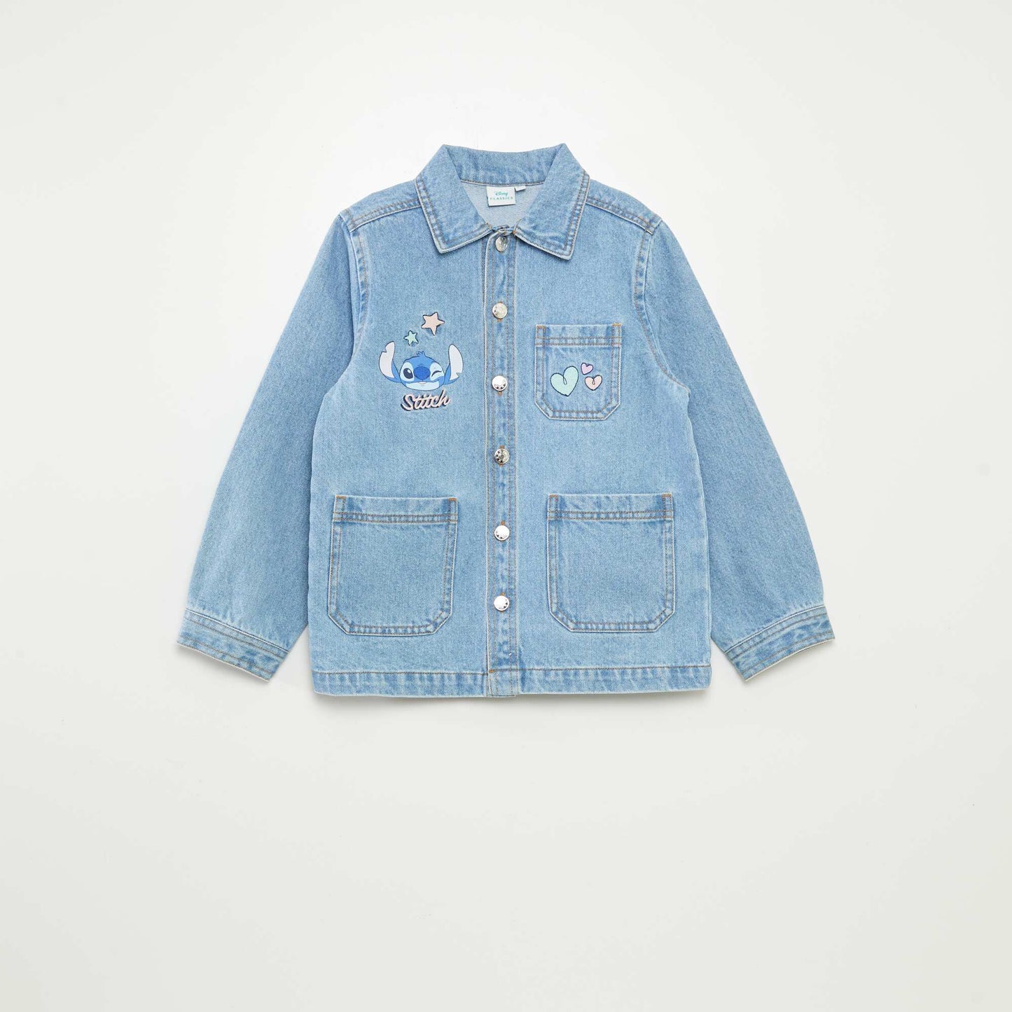 Disney Stitch denim jacket BLUE