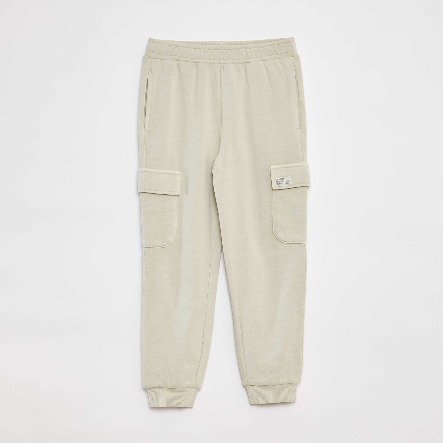 Multi-pocket joggers BEIGE