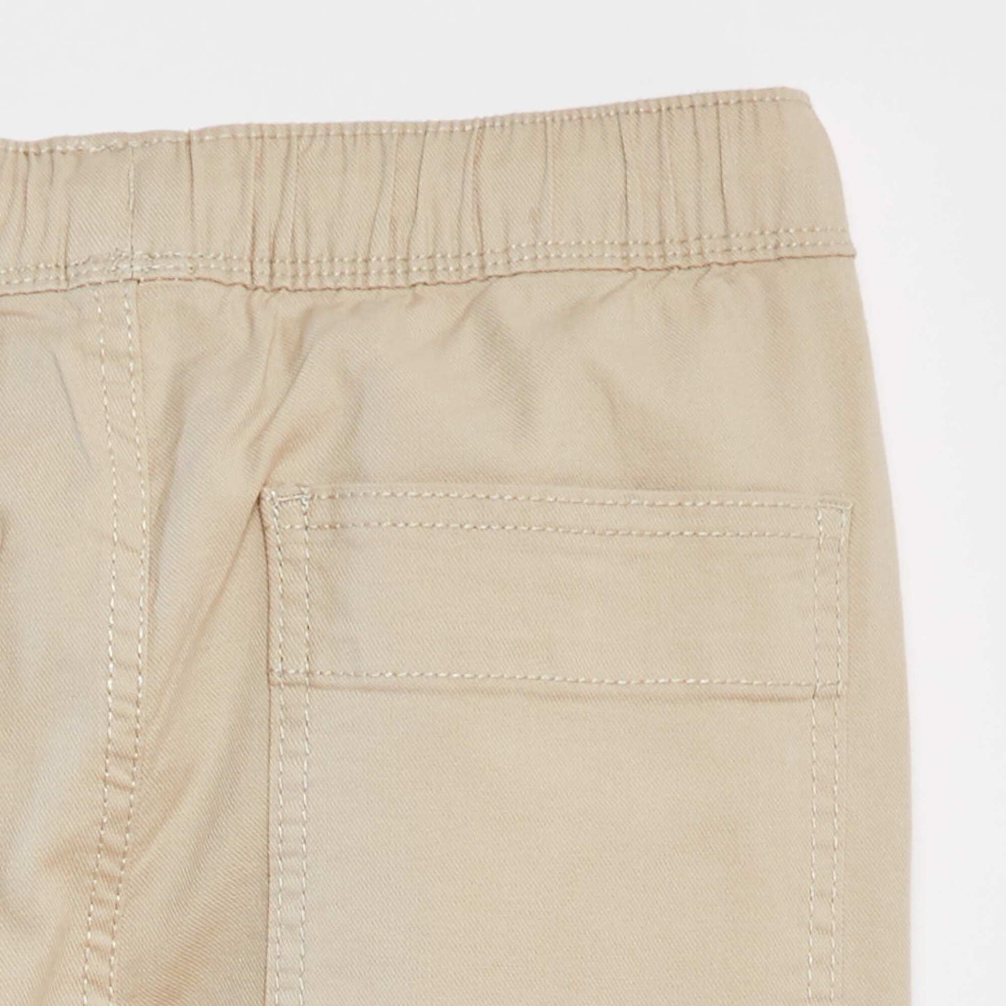 Plain multi-pocket trousers BEIGE