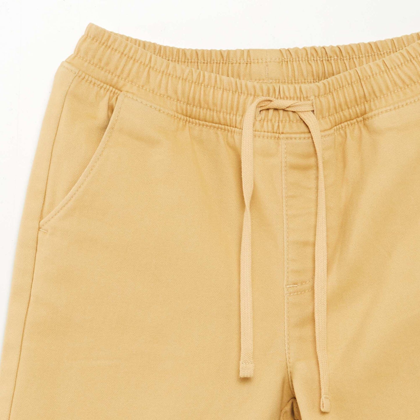 Denim shorts BEIGE