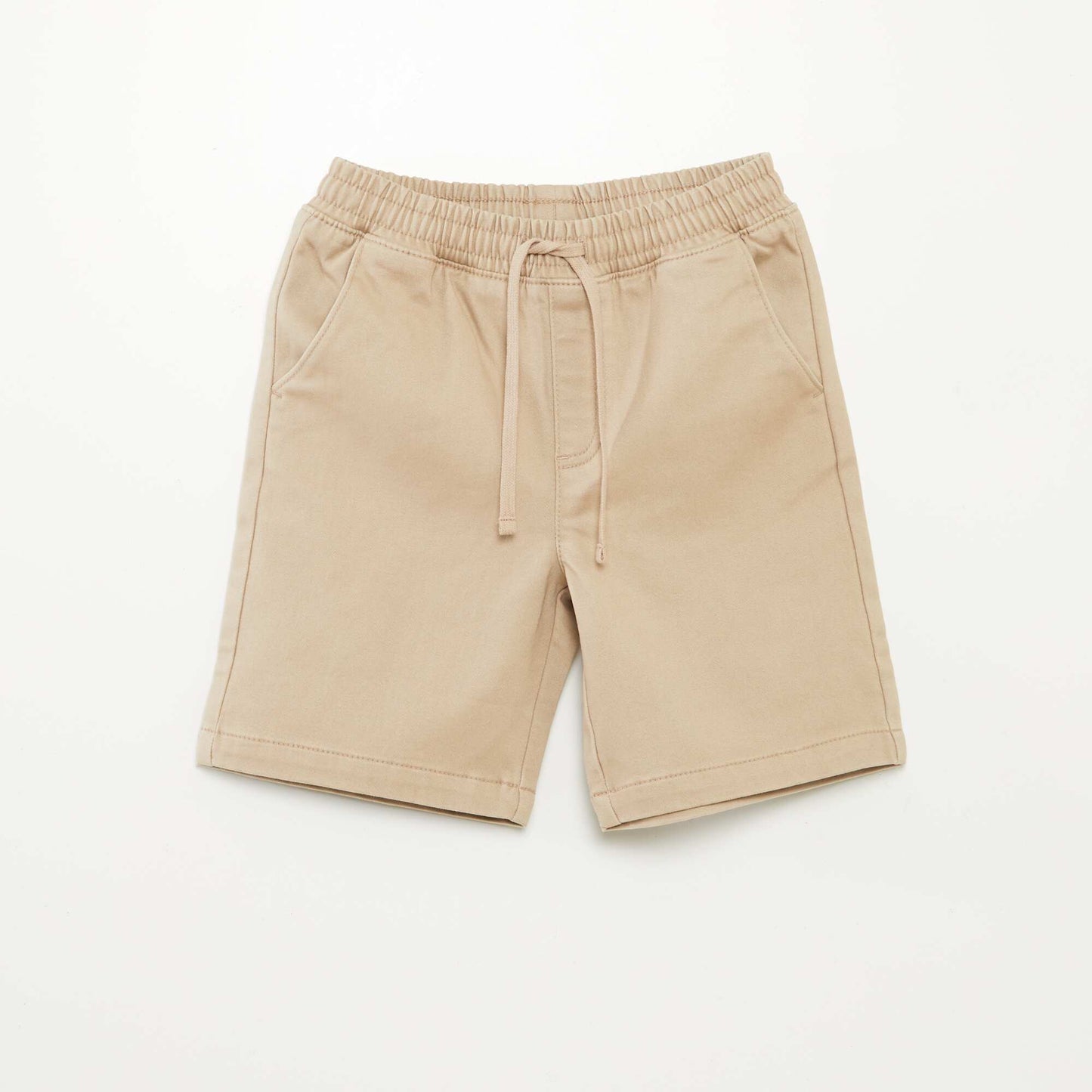 Denim shorts BEIGE