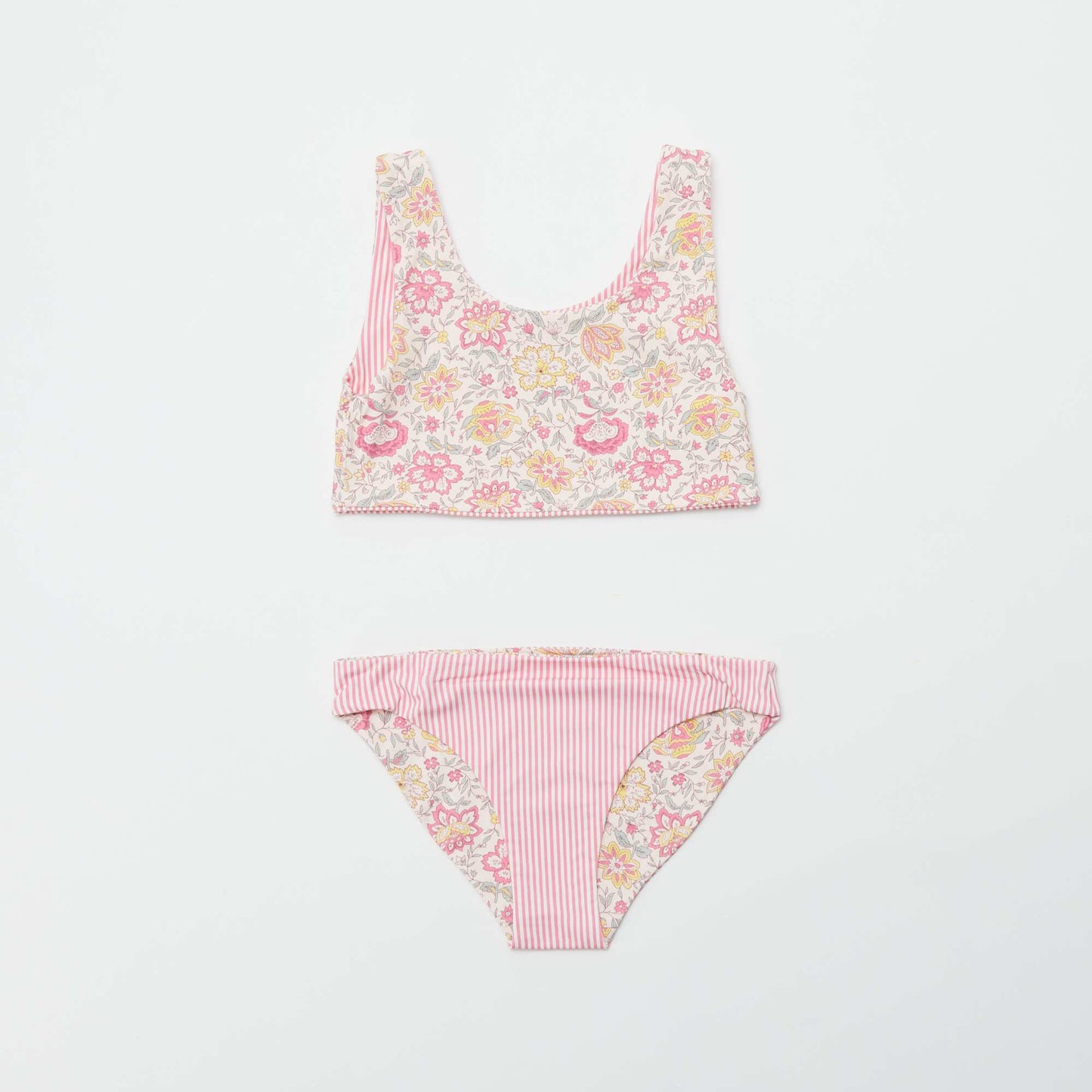 Reversible swimsuit - Two-piece WHITE